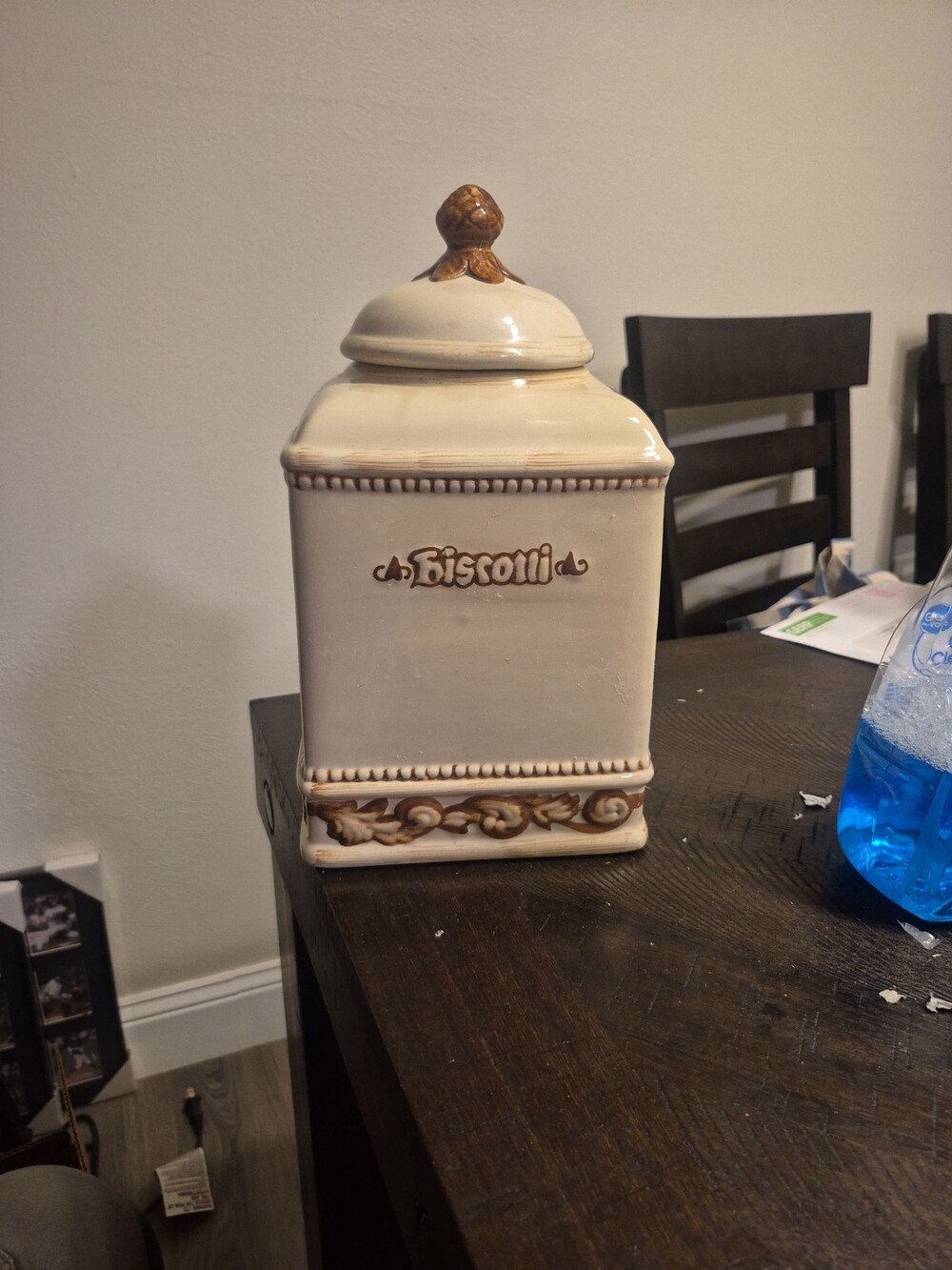 Nonni's Biscotti Handcrafted Ceramic Cookie Jar